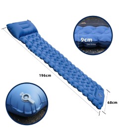 Plus Size Foot-operated TPU Self Inflatable Air Camping Sleeping Pad