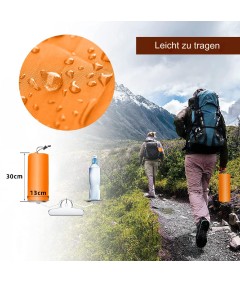 Ultraleicht Plus Größe Fußbetätigt TPU Verdickung Wasserdicht Selbstaufblasbar Camping Isomatte