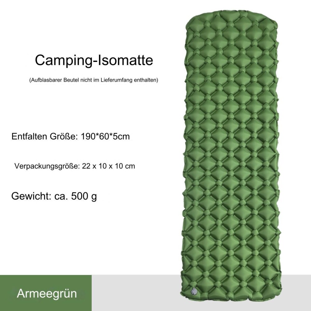 Ultraleicht TPU Wasserdicht Inflation Camping Isomatte