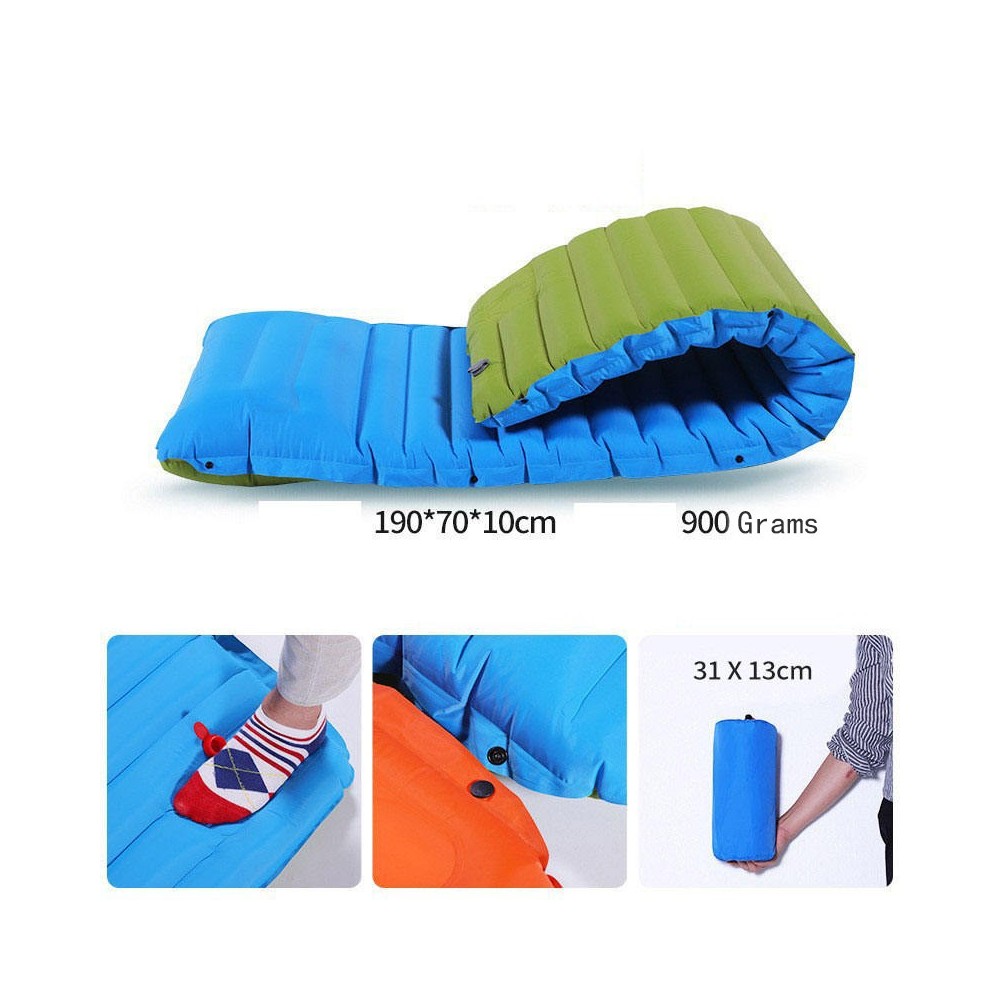 Automatic Inflatable TPU Sleeping Pad Outdoor Camping Traveling Moisture-proof Ultralight Air Mat Tent Portable Air Mattress