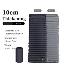 Automatic Inflatable TPU Sleeping Pad Outdoor Camping Traveling Moisture-proof Ultralight Air Mat Tent Portable Air Mattress