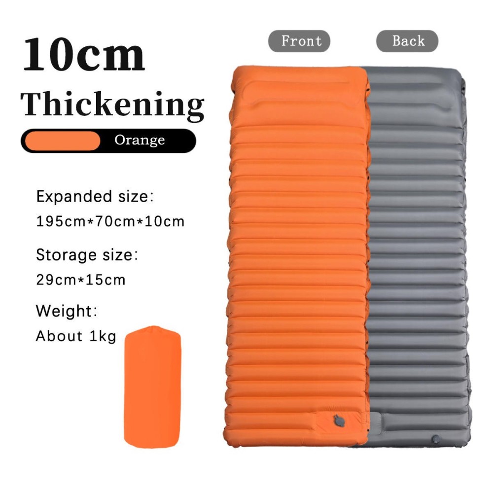 Automatic Inflatable TPU Sleeping Pad Outdoor Camping Traveling Moisture-proof Ultralight Air Mat Tent Portable Air Mattress