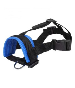 Adjustable Loop Nylon Fabric Dog Muzzle Anti-Biting Anti-Barking Anti-Chewing for Puppy to Medium Large Dog Training