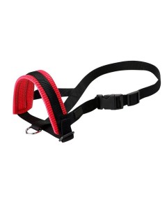 Adjustable Loop Nylon Fabric Dog Muzzle Anti-Biting Anti-Barking Anti-Chewing for Puppy to Medium Large Dog Training