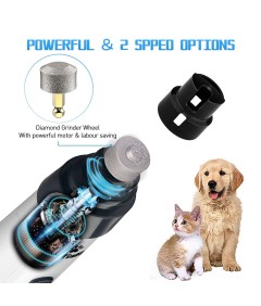 Electric Nail Clipper Trimmer for Dog Cat Pet