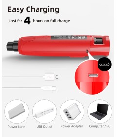 6 Speed Electric Nail Clipper Trimmer with LED Lights and Dust Cover for Dog Cat Pet