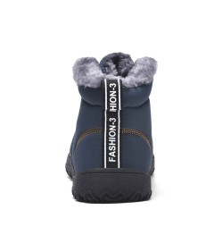 Große Herren Schneestiefel mit Rutschfester Gummisohle Baumwolle Stiefel