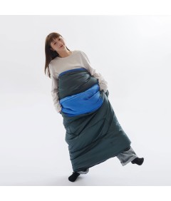 220cm x 75cm 4 Jahreszeiten Spleiß Farbe Baumwoll Schlafsack für Camping Wandern