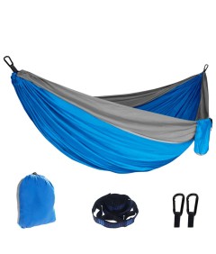 Robuste Hängematte für Innen und Außen Terrasse Garten Strand Camping 270cm x 140cm