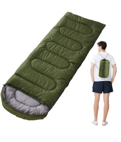 210cm x 75cm 4 Jahreszeiten Baumwoll Schlafsack für Camping Wandern