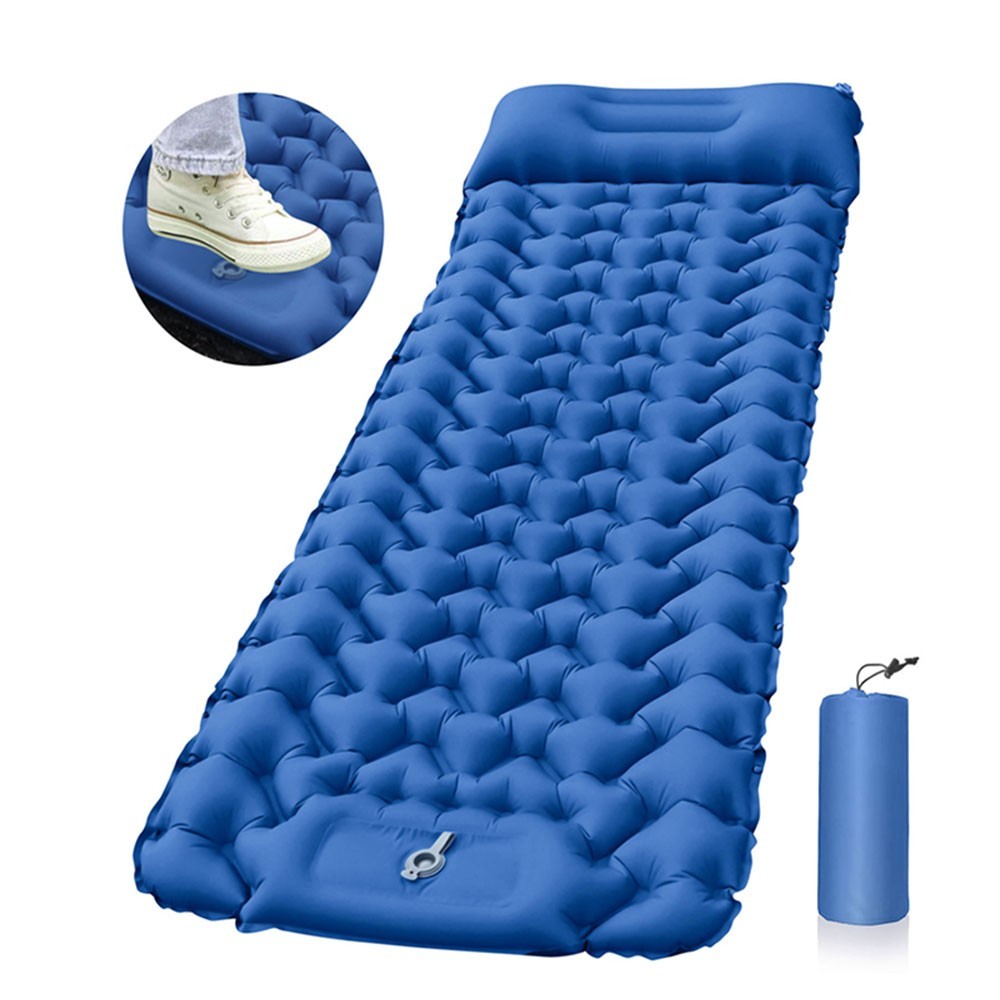 Plus Size Foot-operated TPU Self Inflatable Air Camping Sleeping Pad