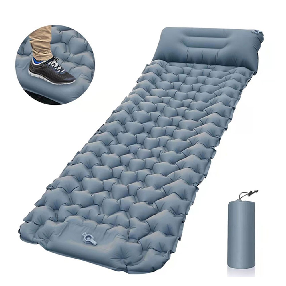 Plus Size Foot-operated TPU Self Inflatable Air Camping Sleeping Pad