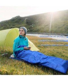 210cm x 75cm 4 Seasons Cotton Sleeping Bag for Camping Hiking